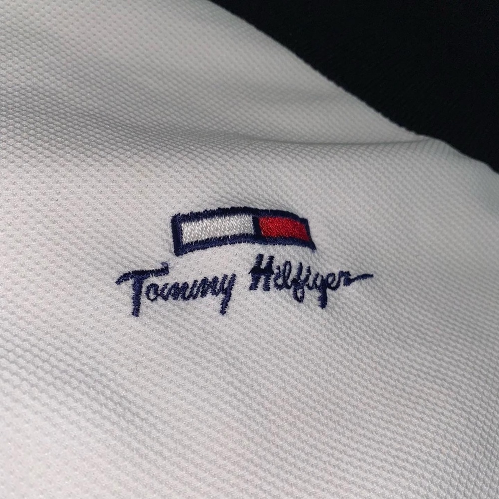 Vintage Tommy Hilfiger Zip up polo